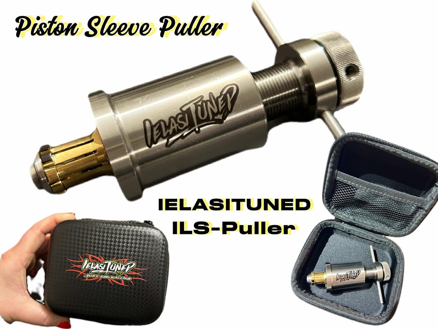 Ielasi Tuned Piston Sleeve Puller Tool / Cylinder Extractor