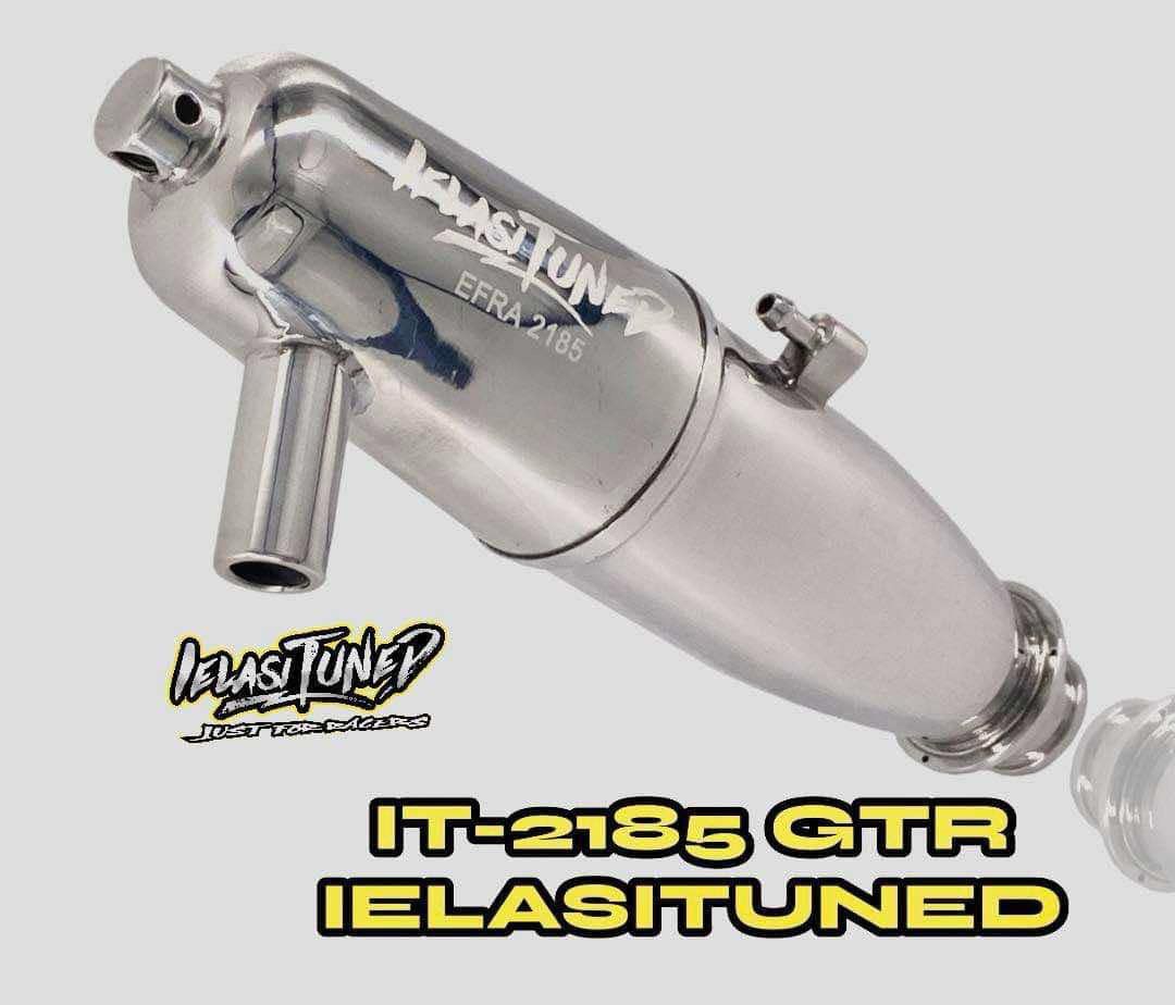 Ielasi Tuned Efra 2185 GTR 1/8 GT Exhaust Kit