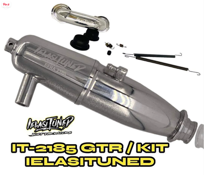 Ielasi Tuned Efra 2185 GTR 1/8 GT Exhaust Kit